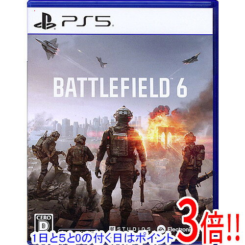 【1日と5.0のつく日、18日はポイント3倍！】Battlefield 6(バトルフィールド6) PS5
