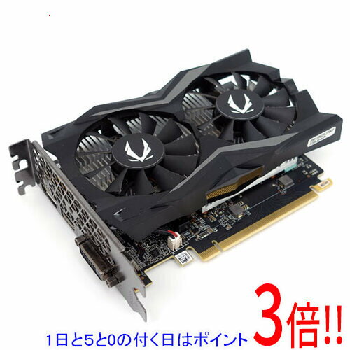 【1日と5.0のつく日 18日はポイント3倍！】【中古】ZOTAC GAMING GeForce GTX 1650 AMP Core GDDR6 ZT-T16520J-10L PCIExp 4GB