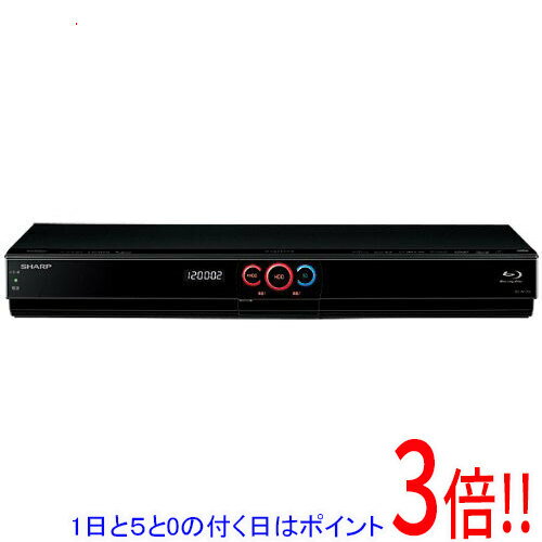 【1日と5.0のつく日、18日はポイント3倍！】【中古】SHARP AQUOS ブルーレイディスクレコーダー BD-W1200 リモコンいたみ