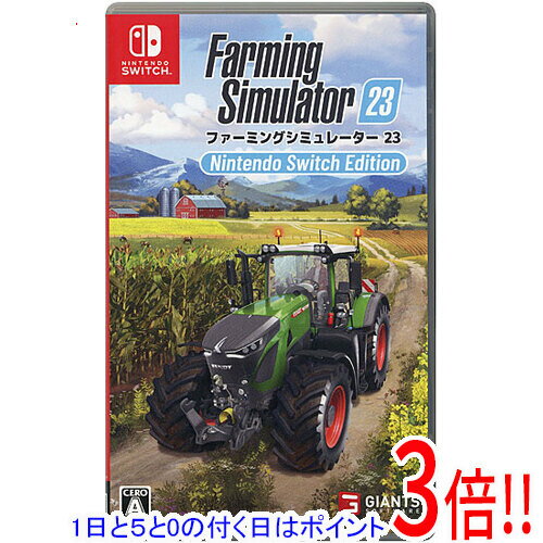 【1日と5.0のつく日、18日はポイント3倍！】【中古】ファーミングシミュレーター 23： Nintendo Switch Edition