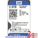 【いつでも2倍!5.0のつく日、18日は3倍!】【中古】Western Digital製HDD WD20EZRZ 2TB SATA600 500〜1000時間以...