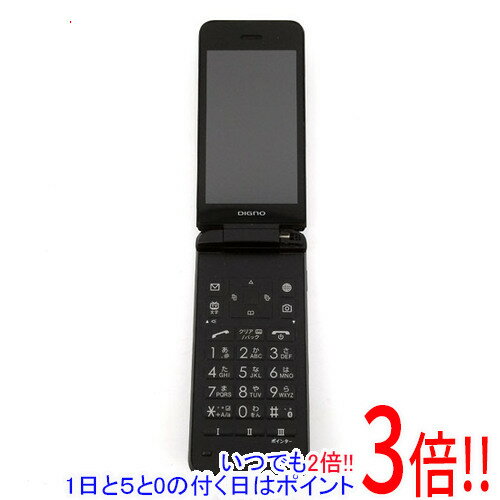 【いつでも2倍！1日と5．0のつく日は3倍！18日も3倍！】【中古】京セラ DIGNO ケータイ3 902KC Softbank SIMロック解除済み ブラック ..