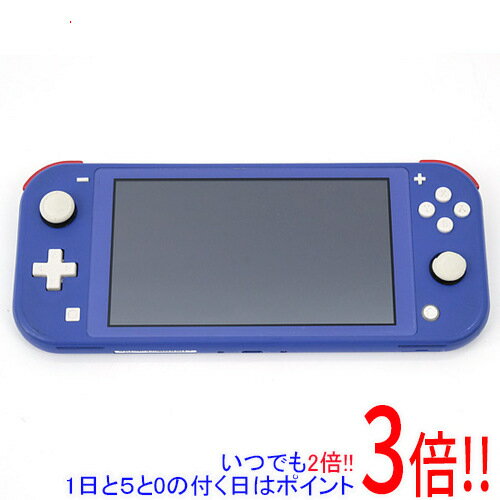 【いつでも2倍！1日と5．0のつく日は3倍！18日も3倍！】【中古】任天堂 Nintendo Switch Lite(ニンテンドースイッチ ライト) HDH-S-BBZAA ブルー 訳あり
