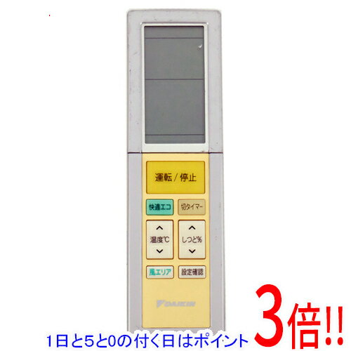 乐天商城 - 【1日と5.0のつく日、18日はポイント3倍！】【中古】DAIKIN エアコンリモコン ARC456A19