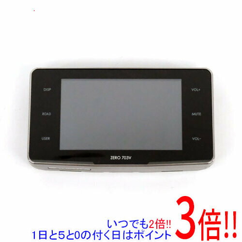 【いつでも2倍！1日と5．0のつく日は3倍！18日も3倍！】【中古】COMTEC GPSレーダー探知機 ZERO 703V