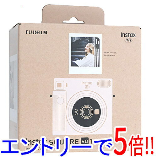 【延長保証対応!!】FUJIFILM instax SQUARE SQ 1 チェキスクエア チョークホワイト