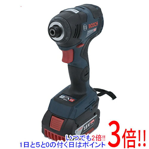 【いつでも2倍！1日と5．0のつく日は3倍！18日も3倍！】【新品訳あり】 BOSCH 18V コードレスインパクトドライバー GDR18V-200C6 バッテリー1個なし