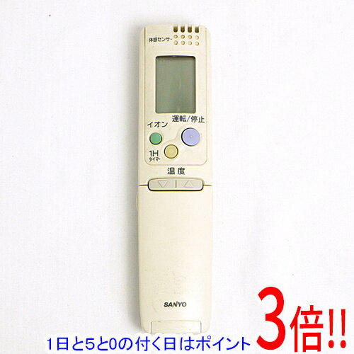樂天商城 - 【1日と5.0のつく日、18日はポイント3倍！】【中古】SANYO製 エアコンリモコン RCS-SN3