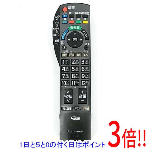 乐天商城 - 【1日と5.0のつく日、18日はポイント3倍！】【中古】Panasonic テレビ用リモコン N2QAYB000203 本体いたみ