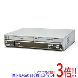 【いつでも2倍！1日と5．0のつく日は3倍！18日も3倍！】【中古】Panasonic DVDレコーダー VHSビデオ一体型 DIGA DMR-E75V-S
