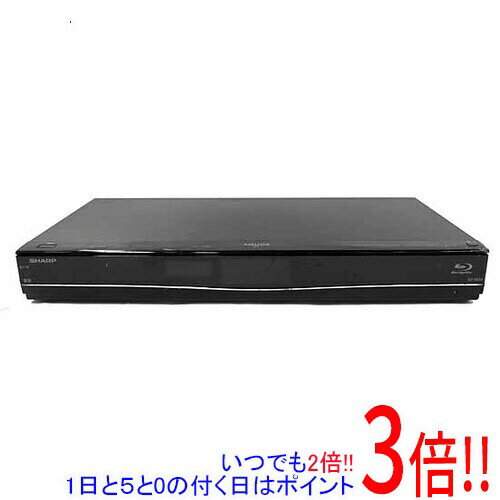 【いつでも2倍！1日と5．0のつく日は3倍！18日も3倍！】【中古】SHARP AQUOS ブルーレイディスクレコーダー BD-S550 リモコンなし