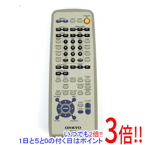 乐天商城 - 【1日と5.0のつく日、18日はポイント3倍！】【中古】ONKYO オーディオリモコン RC-633S