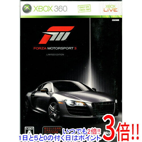 【いつでも2倍！1日と5．0のつく日は3倍！18日も3倍！】【中古】FORZA MOTORSPORT3 リミテッドエディション XBOX 360