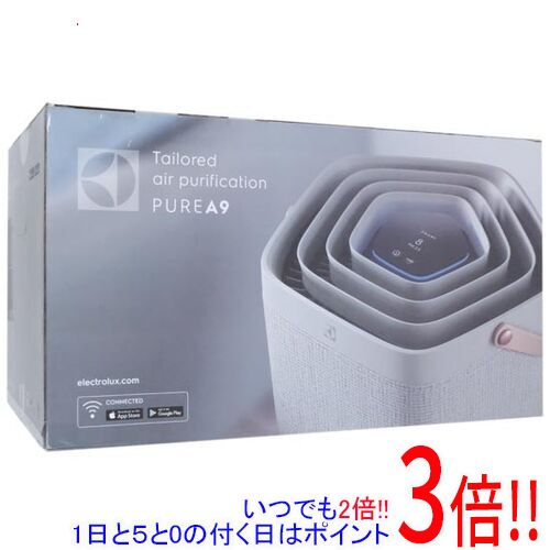 【いつでも2倍！1日と5．0のつく日は3倍！18日も3倍！】【新品(開封のみ)】 Electrolux 空気清浄機 Pure A9 PA91-406DG ダークグレー