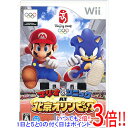 商品名【中古】マリオ＆ソニック AT 北京オリンピック Wii ディスク傷商品状態 開封済みの中古品です。☆ケース・説明書付き！ ※ディスク全体に薄い傷が見られますが、ゲームのプレイには問題ないレベルとなっております。 ※本商品は、製品の性質上、返品はお受けできませんのでご了承ください。 商品情報 ●北京オリンピックを舞台に「マリオ」と「ソニック」が競演 任天堂の「マリオ」、セガの「ソニック」、そして仲間達が2008年北京オリンピック会場さながらの舞台で、オリンピックの競技に挑戦。各競技の特徴に合わせたWiiリモコンとヌンチャクの新しい操作は、誰もが手軽に楽しめます。複数の競技をプレイして総合1位を目指す、あるいは1つの競技を繰り返すなど、様々なモードを収録。最大4人でプレイが可能なスポーツゲームです。 ●Wiiリモコンとヌンチャクで「走る・跳ぶ・投げる」 Wiiリモコンとヌンチャクを交互に振って走ったり、振り上げてジャンプしたり、回してハンマーを投げたりと操作は様々。ソニックをはじめとする16種類のキャラクターと、陸上・体操・水泳・卓球など20種類の競技で対決します。 ●ドリーム競技 通常の競技に加えて、アイテムや必殺技が登場する、本作ならではのドリーム競技も収録されています。 ●Wi-Fiで世界に挑戦 ニンテンドーWi-Fiコネクションに接続すると、自分の記録を世界ランキングに登録することができます。 ●Mii対応 「似顔絵チャンネル」で作ったMiiで、マリオやソニック達と対戦することもできます。 対応機種 Wii 仕様 ジャンル スポーツ CERO 「A」全年齢対象 メーカー 任天堂 その他 ※商品の画像はイメージです。 その他たくさんの魅力ある商品を出品しております。ぜひ、見て行ってください。 ※返品についてはこちらをご覧ください。　