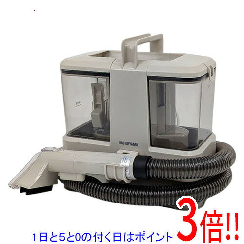 商品名【中古】IRIS OHYAMA リンサークリーナー KRNS-P500 グレージュ 未使用商品状態未使用品です。商品自体の使用はございません。※保証書が欠品しております。あらかじめご了承ください。型番KRNS-P500 [グレージュ]仕様[基本仕様]タイプ リンサークリーナー電源コード式 ○コードの長さ 3 m[サイズ・質量]本体寸法(幅x高さx奥行) 260x270x180 mm質量 製品質量：約2.5kg[カラー]カラー グレージュその他※掲載画像は代表画像です。実際の商品と細部が異なる場合がございますので、商品状態につきましては表記の内容をご確認ください。※返品についてはこちらをご覧ください。　