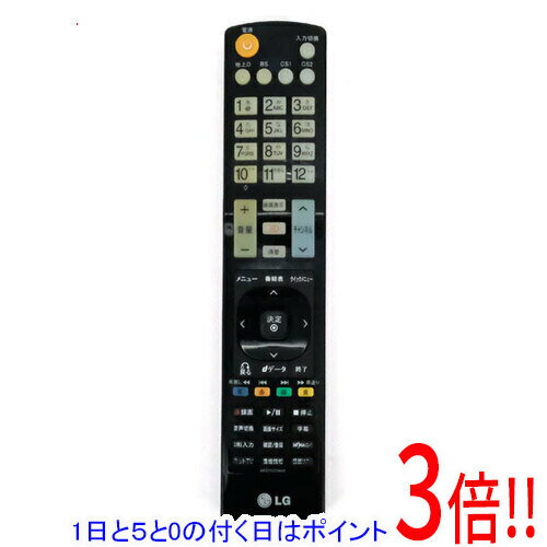 Rakuten - 【1日と5.0のつく日、18日はポイント3倍！】【中古】LGエレクトロニクス テレビリモコン AKB73275642