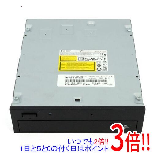 【いつでも2倍！1日と5．0のつく日は3倍！18日も3倍！】【中古】LGエレクトロニクス 内蔵型DVDドライブ GH24NS70