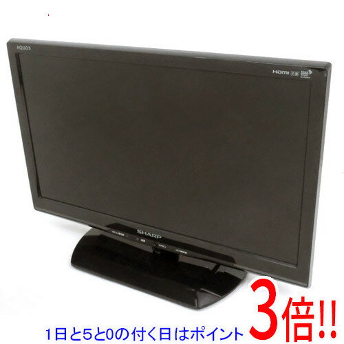 【1日と5.0のつく日、18日はポイント3倍！】【中古】SHARP 19型 ハイビジョン液晶テレビ AQUOS LC-19HK20 2015年製 リモコンなし