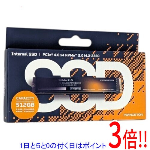 PRINCETON 内蔵型SSD PHD-ISM2G4DG-512 512GB