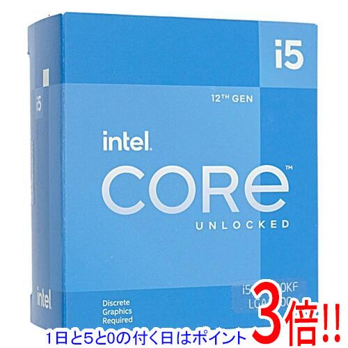 Core i5 12600KF 3.7GHz LGA1700 125W SRL4U 元箱あり