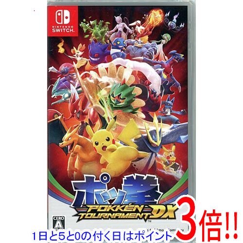 【1日と5.0のつく日、18日はポイント3倍！】【中古】ポッ拳 POKKEN TOURNAMENT DX Nintendo Switch
