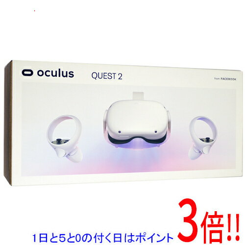 【いつでも2倍!5.0のつく日、18日は3倍!】【中古】Oculus VR オールインワンVRヘッドセット Quest 2 128GB 899-00183-02 元箱あり