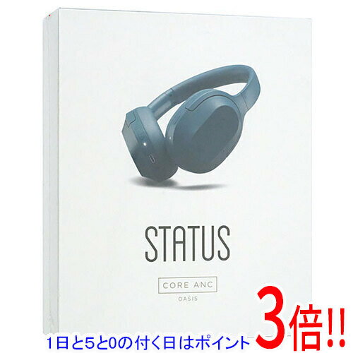 Other - 【1日と5.0のつく日、18日はポイント3倍！】Status Audio オーバーイヤーヘッドフォン Core ANC ST-2002 ブルー