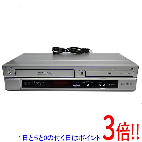 【1日と5.0のつく日、18日はポイント3倍！】【中古】SHARP ビデオ一体型DVDプレーヤー DV-NC700 リモコン付き