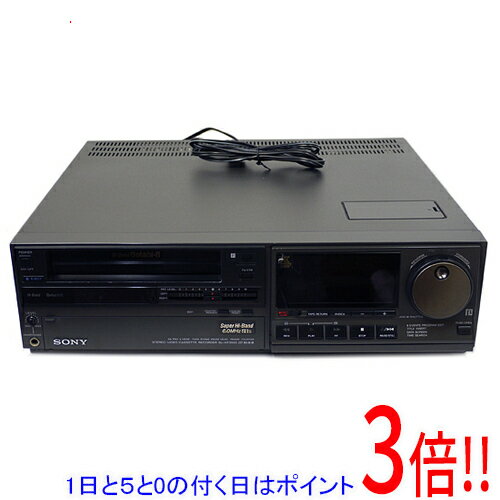【1日と5.0のつく日、18日はポイント3倍!】【中古】SONY ベータビデオデッキ SL-HF3000