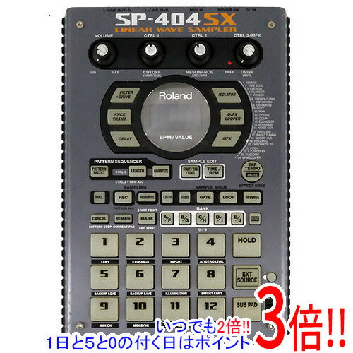 【いつでも2倍！1日と5．0のつく日は3倍！18日も3倍！】【中古】ローランド コンパクトサンプラー SP-404SX 訳あり