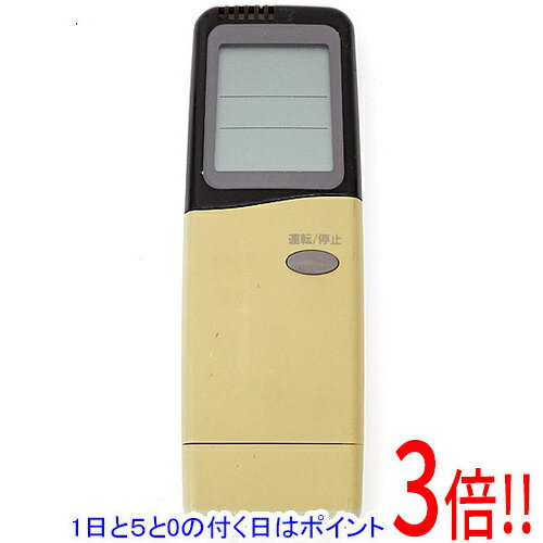 【1日と5.0のつく日、18日はポイント3倍！】【中古】SANYO製 エアコンリモコン RCS-LSKI1V 電池カバーなし
