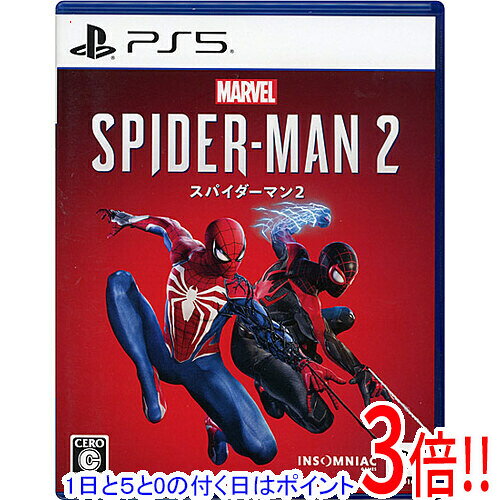 【1日と5.0のつく日、18日はポイント3倍！】【中古】Marvel’s Spider-Man 2(マーベル スパイダーマン2) PS5