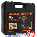 【いつでも2倍！1日と5．0のつく日は3倍！18日も3倍！】BLACK＆DECKER コードレスドリルドライバー 18V BDCDD186K2