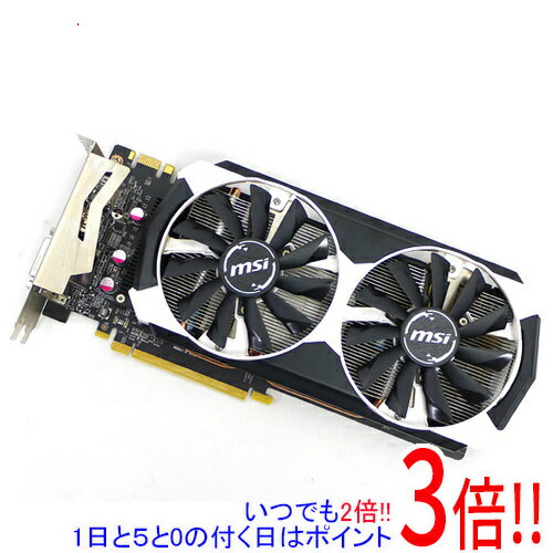 【いつでも2倍！1日と5．0のつく日は3倍！18日も3倍！】【中古】MSI製グラボ GTX 970 4GD5T PCIExp 4GB