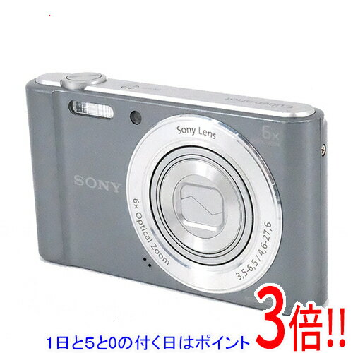 【いつでも2倍！5.0のつく日、18日は3倍！】【中古】SONY製 Cyber-shot DSC-W810 シルバー 2010万画素