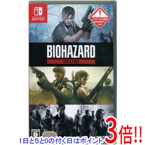 【1日と5.0のつく日、18日はポイント3倍！】【中古】バイオハザード4 Nintendo Switch