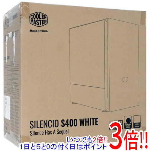【いつでも2倍！1日と5．0のつく日は3倍！18日も3倍！】クーラーマスター製 Silencio S400 White MCS-S400-WG5N-SJP ホワイト