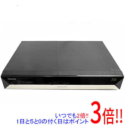 【いつでも2倍！1日と5．0のつく日は3倍！18日も3倍！】【中古】東芝 REGZA ブルーレイディスクレコーダー RD-BR600 リモコンなし