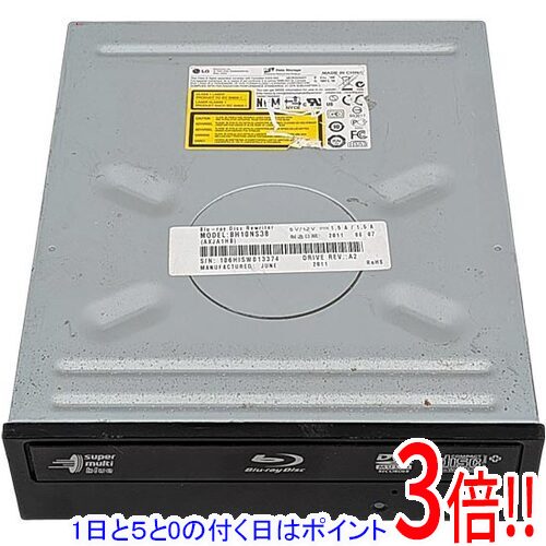 【1日と5.0のつく日、18日はポイント3倍！】【中古】LGエレクトロニクス 内蔵型ブルーレイドライブ BH10NS38 本体いたみ