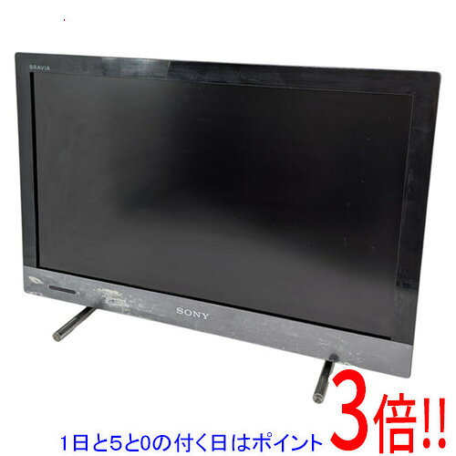 【1日と5.0のつく日、18日はポイント3倍！】【中古】SONY 22V型 LED液晶テレビ BRAVIA KDL-22EX420 (B) ブラック リモコンなし 本体いたみ