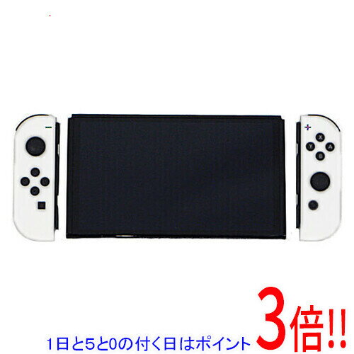 【1日と5.0のつく日、18日はポイント3倍！】【中古】任天堂 Nintendo Switch 有機ELモデル HEG-S-KAAAA ホワイト 本体いたみ