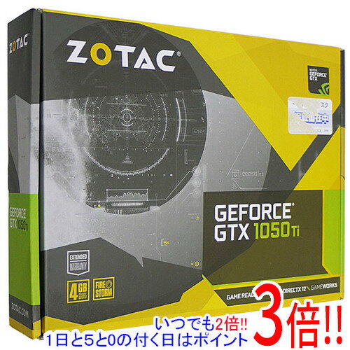 【いつでも2倍！1日と5．0のつく日は3倍！18日も3倍！】【中古】ZOTAC GeForce GTX 1050 Ti 4GB Mini ZT-P10510A-10L 元箱あり