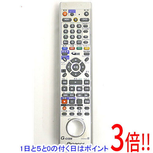 Rakuten - 【1日と5.0のつく日、18日はポイント3倍！】【中古】Pioneer DVDレコーダーリモコン VXX2924