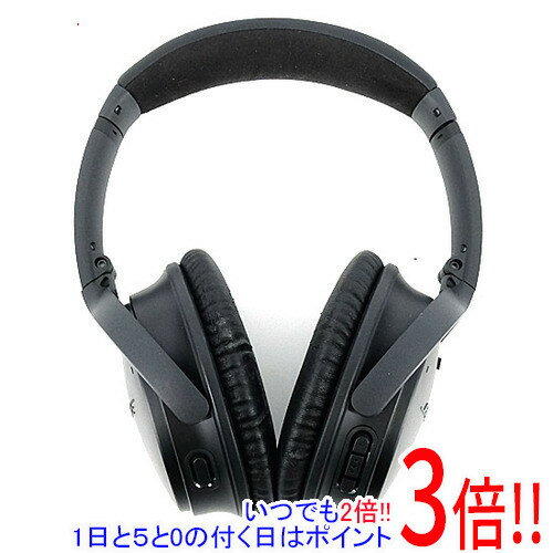 【いつでも2倍！1日と5．0のつく日は3倍！18日も3倍！】【中古】BOSE製 QuietComfort 35 wireless headphones II BLK イヤーパッドいたみ