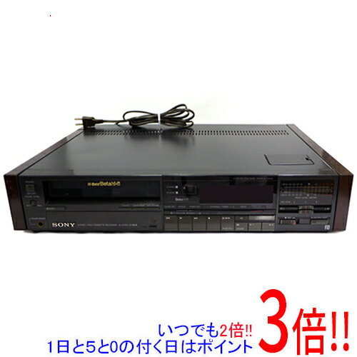 【いつでも2倍！1日と5．0のつく日は3倍！18日も3倍！】【中古】SONY ベータビデオデッキ SL-HF500