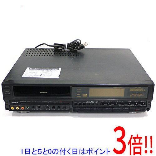 【1日と5.0のつく日、18日はポイント3倍！】【中古】SONY ベータビデオデッキ SL-HF91D 訳あり