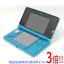 【中古】任天堂 ニンテンドー3DS アクアブルー CTR-S-BAAA 液晶画面いたみ