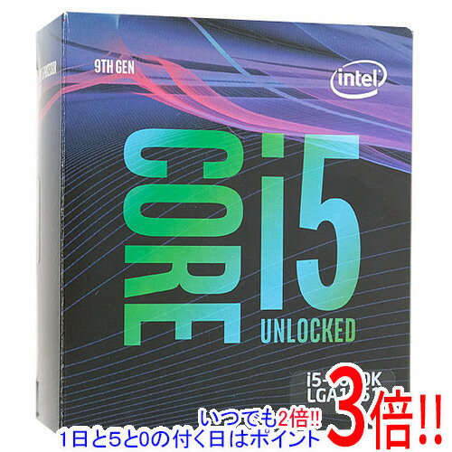 【中古】Core i5 9600K 3.7GHz 9M LGA1151 95W SRG11 元箱あり