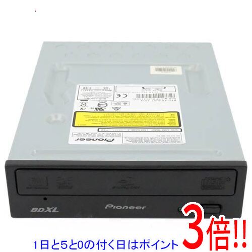 商品名【中古】PIONEER 内蔵型ブルーレイドライブ BDR-209JBK ベゼルいたみ商品状態動作確認済みの中古品です。※中古品のため、使用感や傷、汚れ等がございます。※ベゼルに割れ・キズ・汚れなどの傷みが見られます。型番BDR-209JBK [ブラック]仕様対応メディア BD-R / BD-RE / DVD-R / DVD-RW / DVD-R DL/ DVD+R / DVD+RW / DVD+R DL / DVD-RAM / BD-R XL / BD-RE XL接続インターフェース SATAキャッシュ 4MB設置方式 内蔵その他の機能 3D対応BD-RE書き換え速度 2 倍速DVD-R書き込み速度 16 倍速DVD-RW書き換え速度 6 倍速DVD+R書き込み速度 16 倍速DVD+RW書き換え速度 8 倍速DVD-RAM書き換え速度 5 倍速CD-R書き込み速度 40 倍速CD-RW書き込み速度 24 倍速 幅x高さx奥行 148x42.3x180 mm重さ 740 g付属品※付属品なし。本体のみとなります。ご確認後、ご検討お願い致します。その他※掲載画像は代表画像です。実際の商品と細部が異なる場合がございますので、商品状態につきましては表記の内容をご確認ください。※返品についてはこちらをご覧ください。　